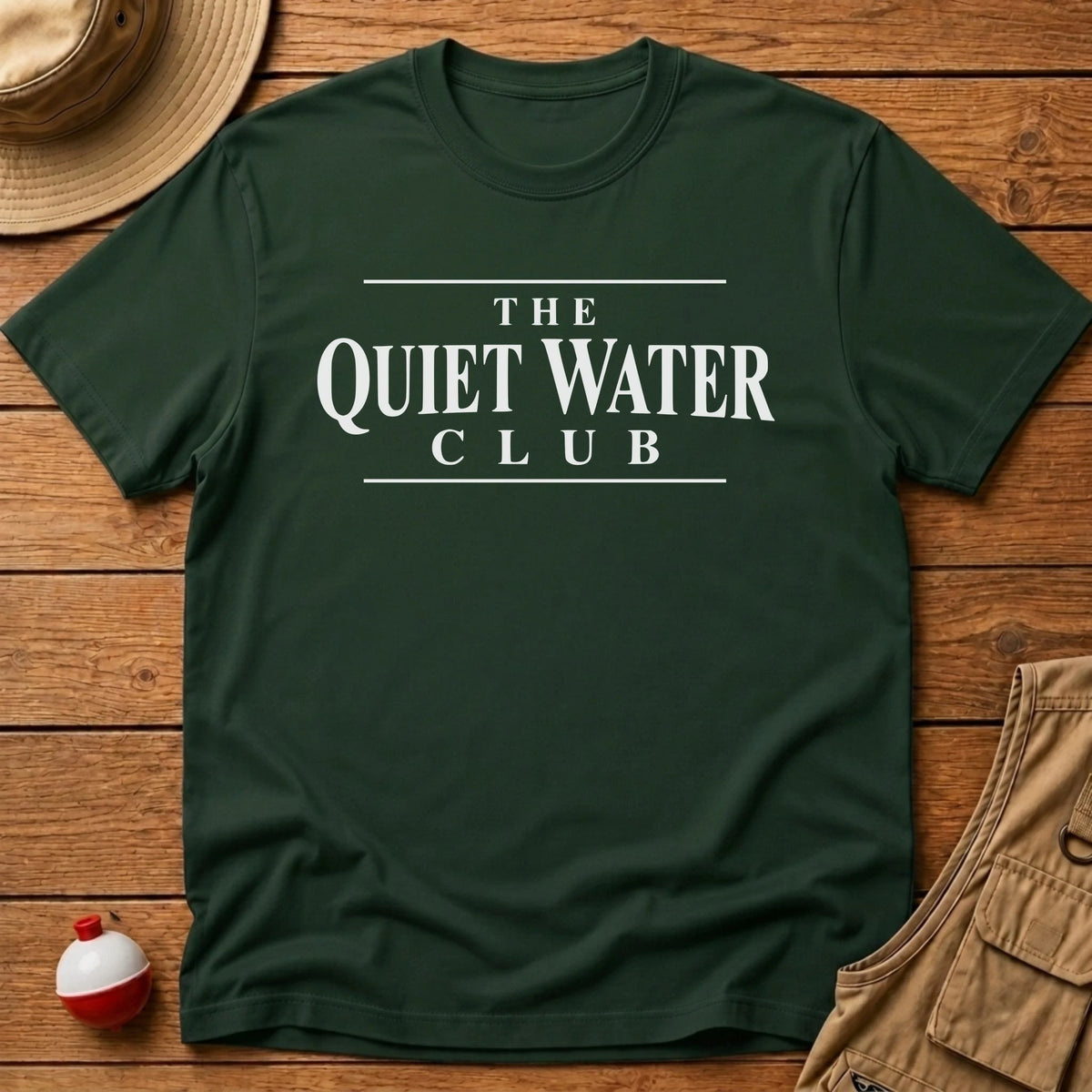 Quiet Water Club T-Shirt - Floating Bobber