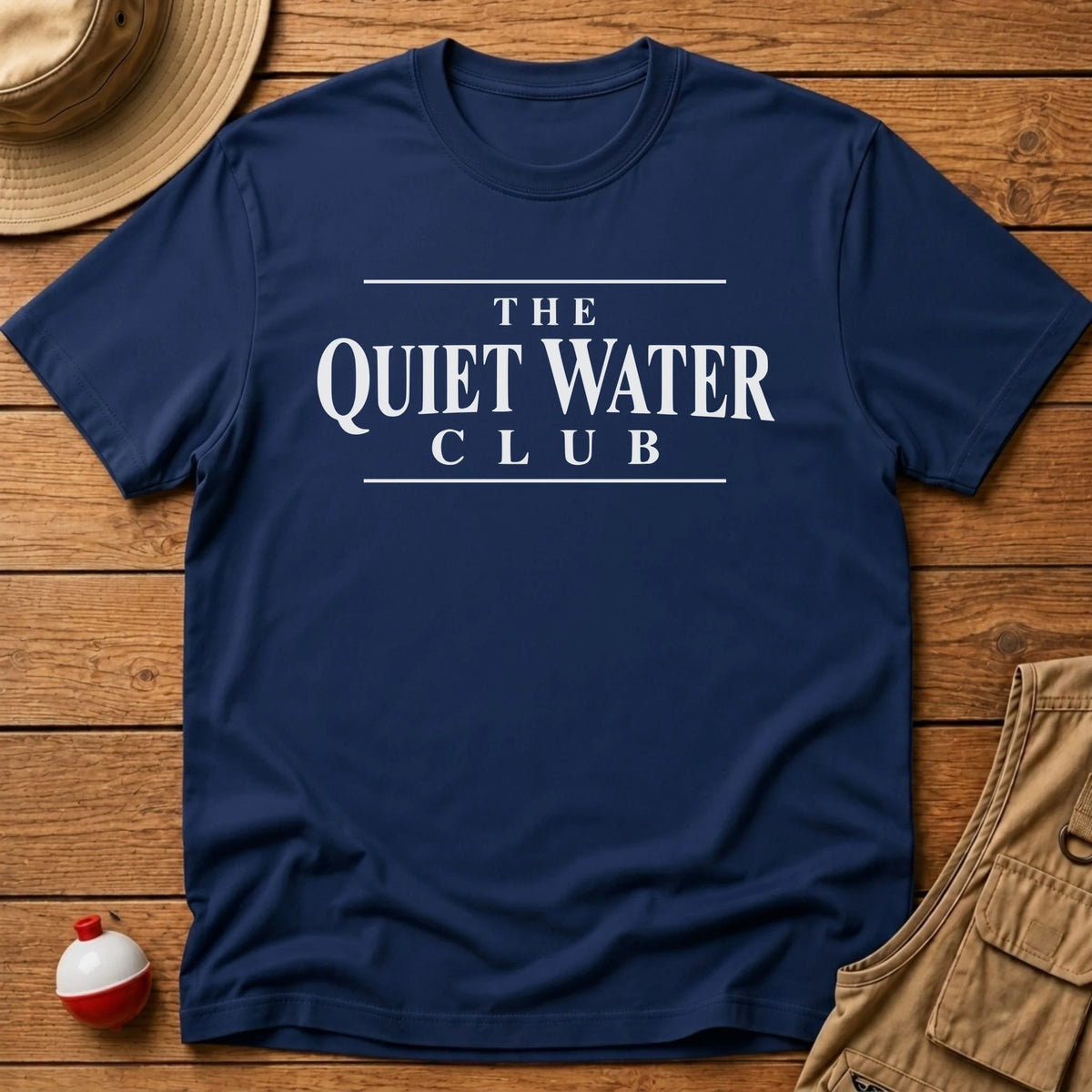 Quiet Water Club T-Shirt - Floating Bobber