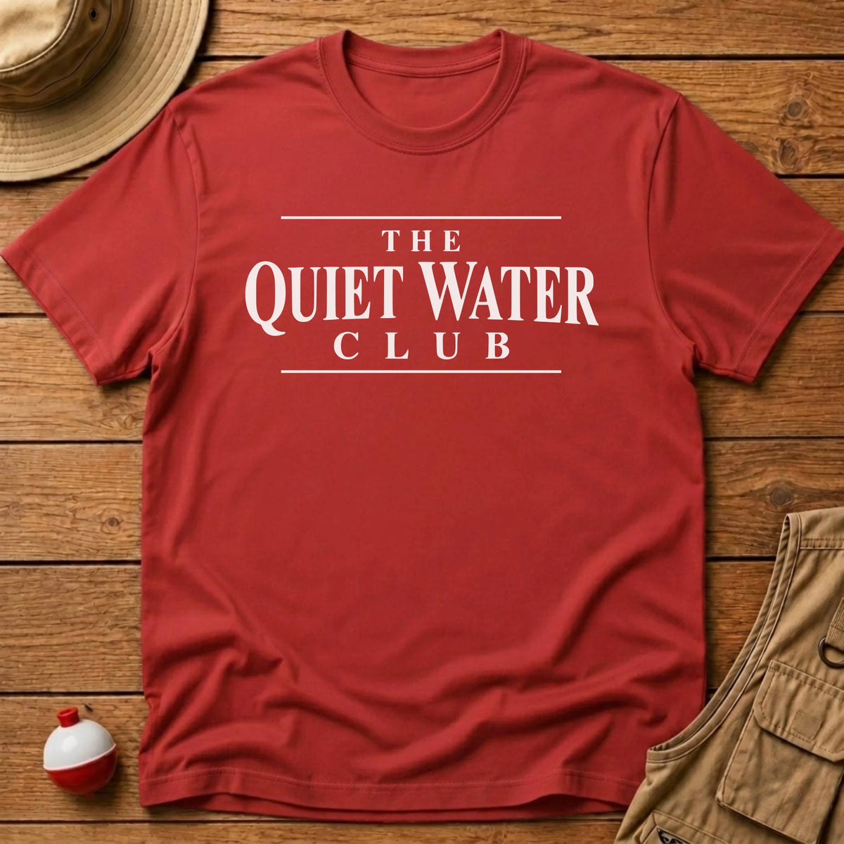 Quiet Water Club T-Shirt - Floating Bobber