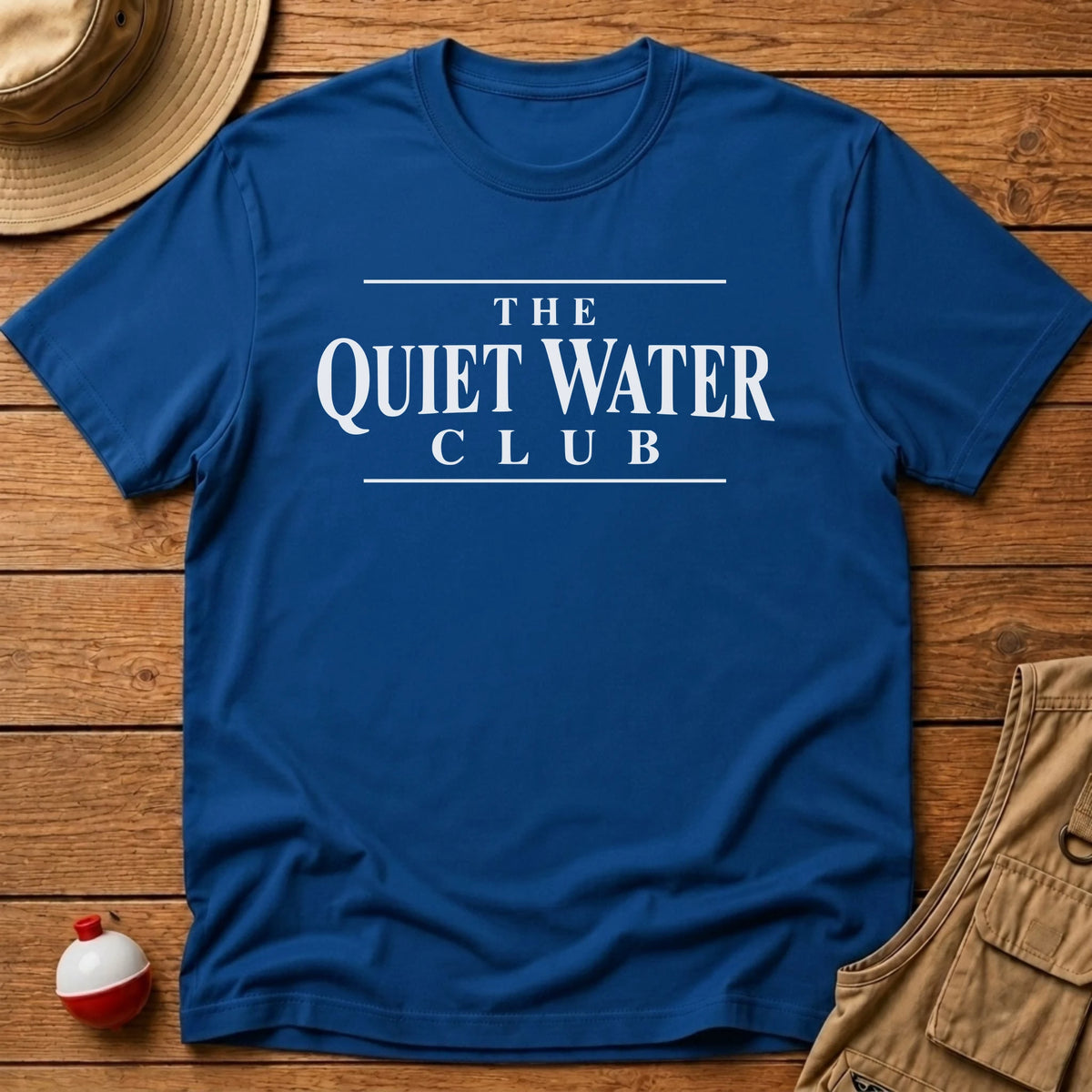 Quiet Water Club T-Shirt - Floating Bobber