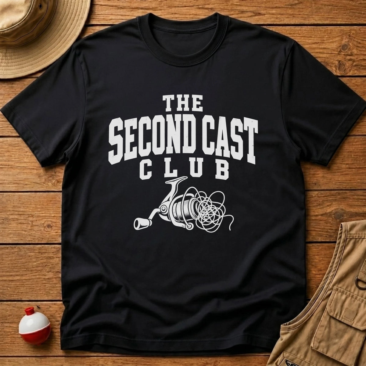 Second Cast Club T-Shirt - Floating Bobber