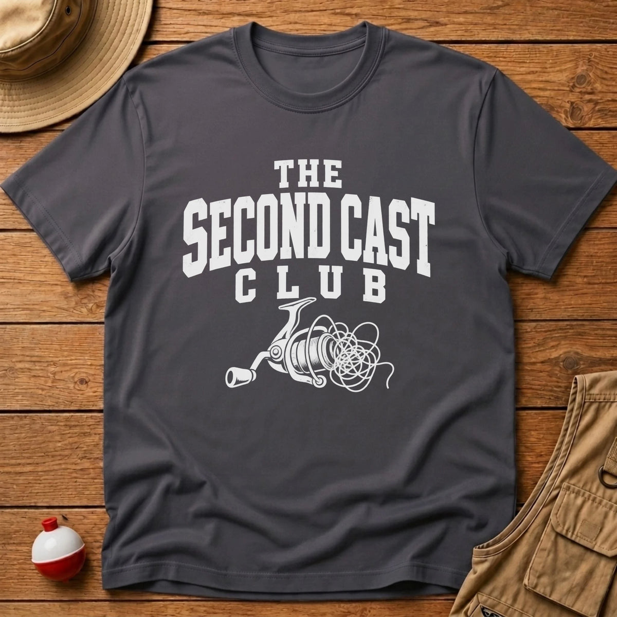 Second Cast Club T-Shirt - Floating Bobber