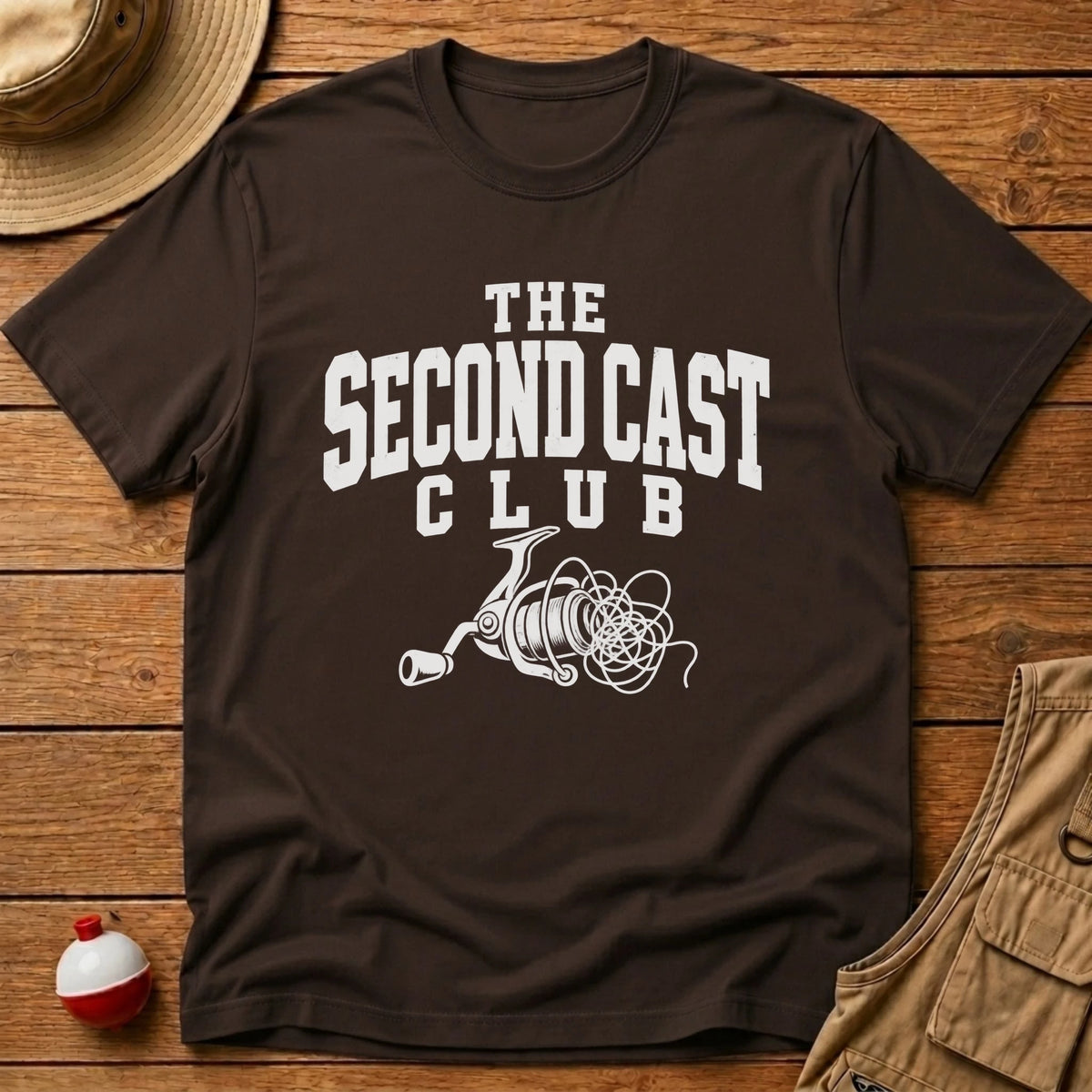 Second Cast Club T-Shirt - Floating Bobber