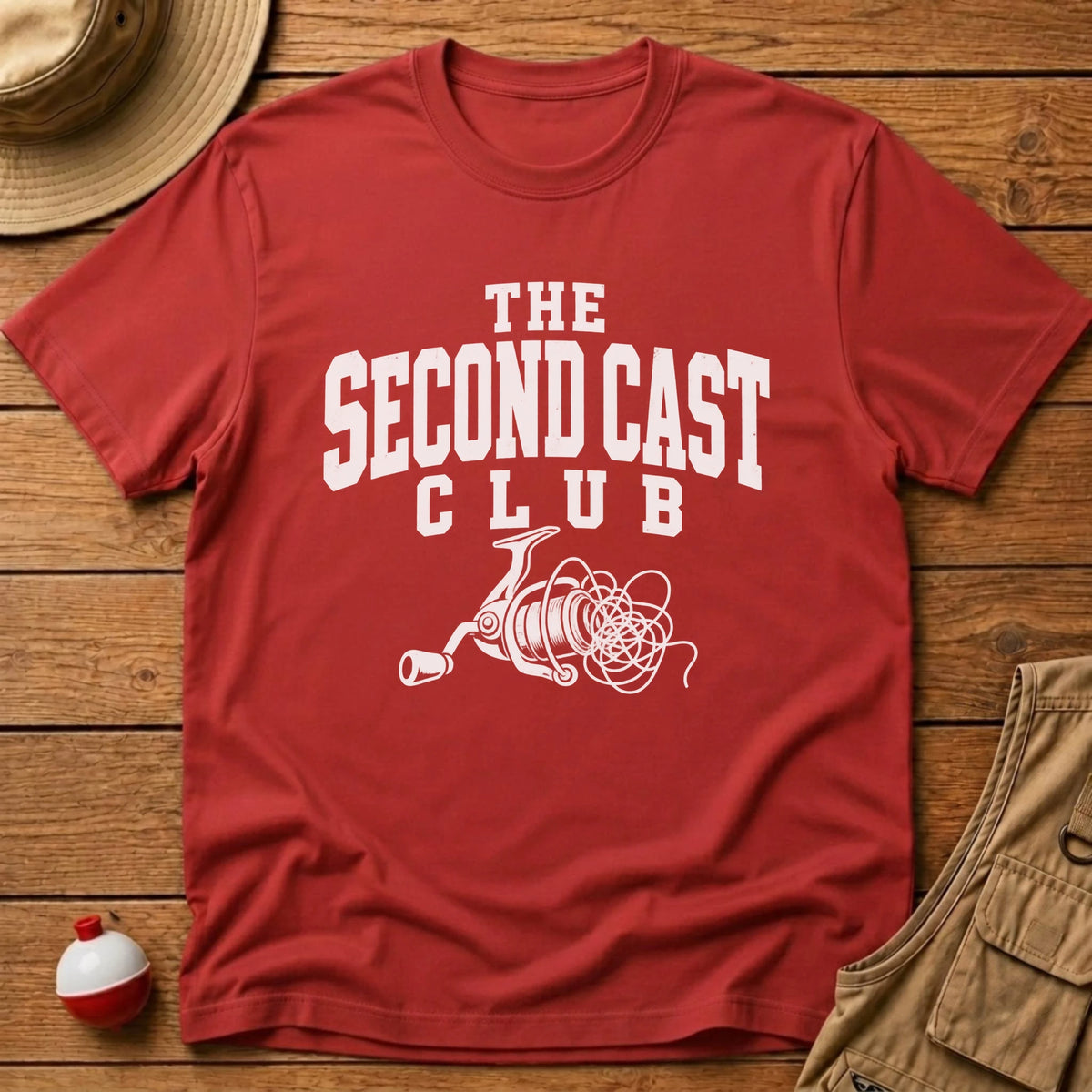 Second Cast Club T-Shirt - Floating Bobber