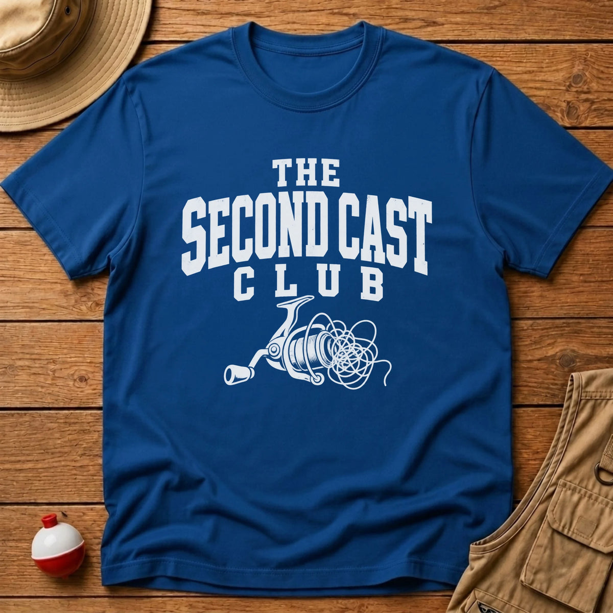 Second Cast Club T-Shirt - Floating Bobber