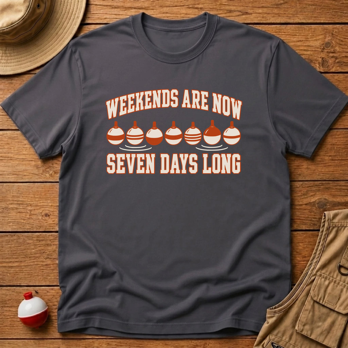 Weekends T-Shirt - Floating Bobber