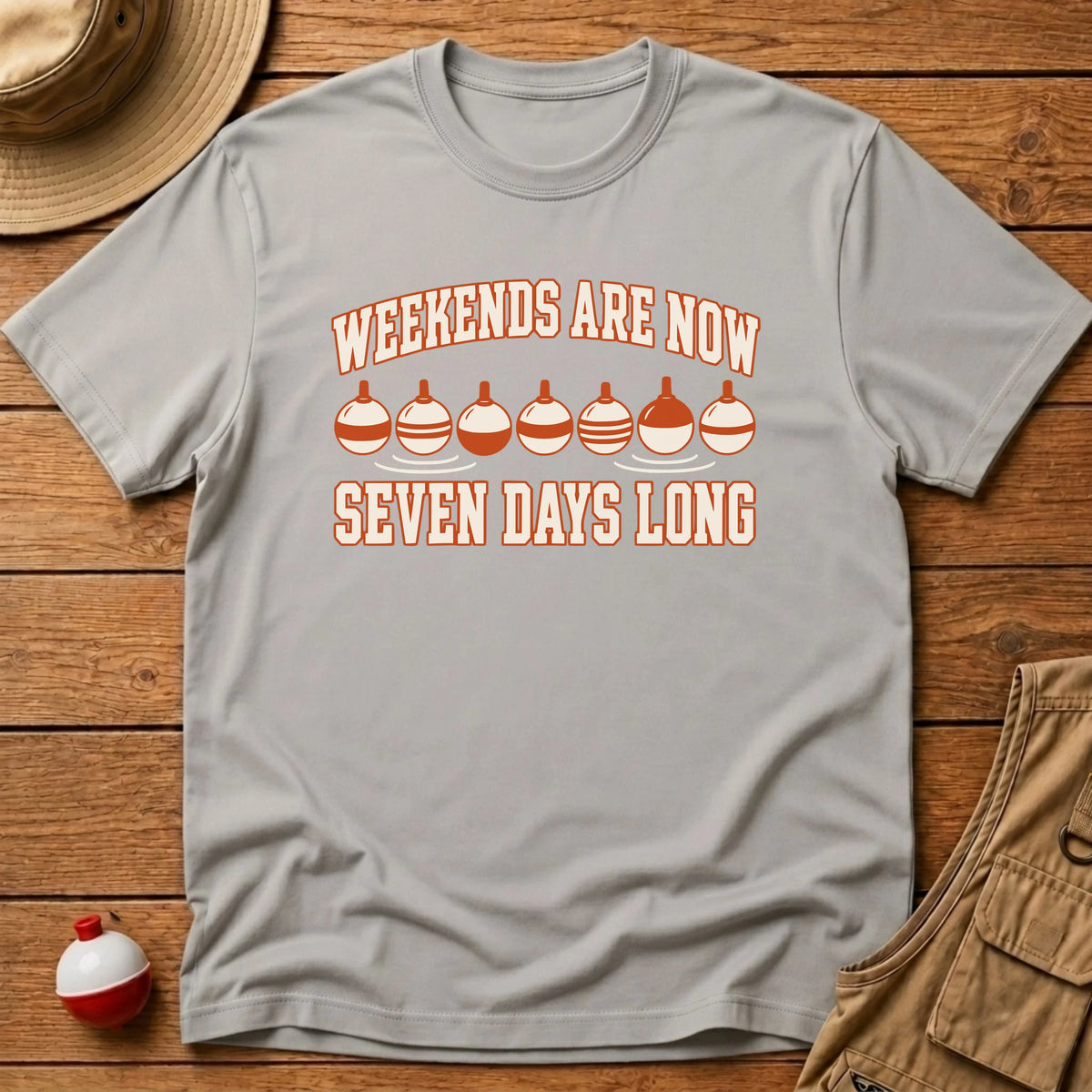 Weekends T-Shirt - Floating Bobber