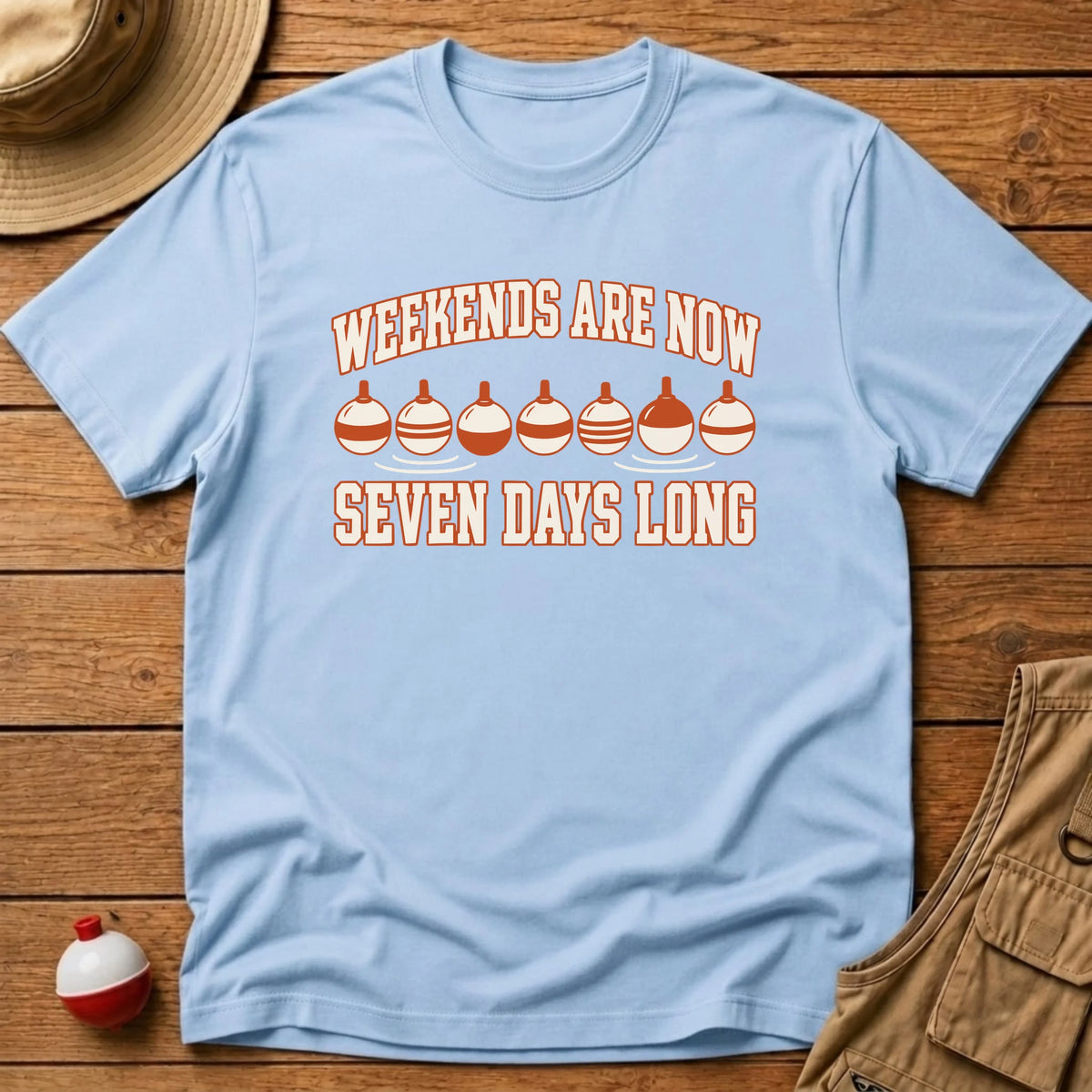 Weekends T-Shirt - Floating Bobber