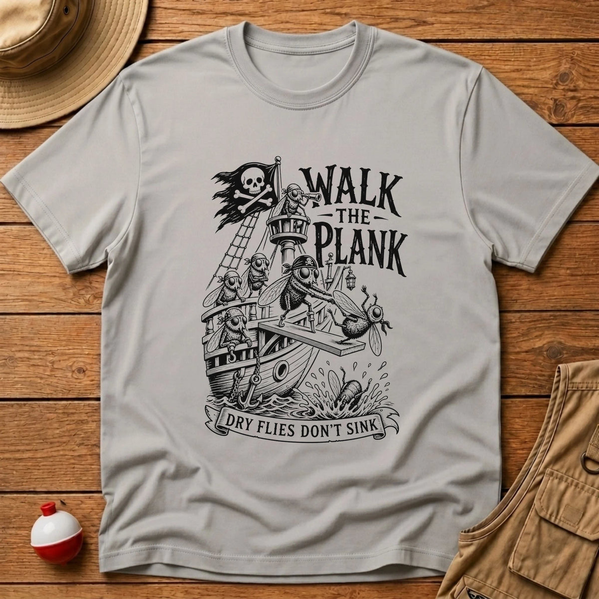 Walk The Plank T-Shirt - Floating Bobber