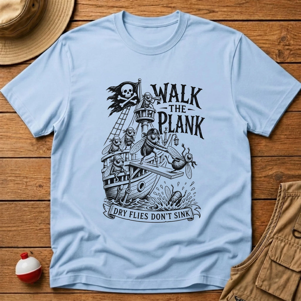 Walk The Plank T-Shirt - Floating Bobber