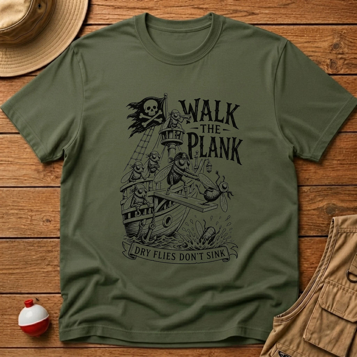 Walk The Plank T-Shirt - Floating Bobber