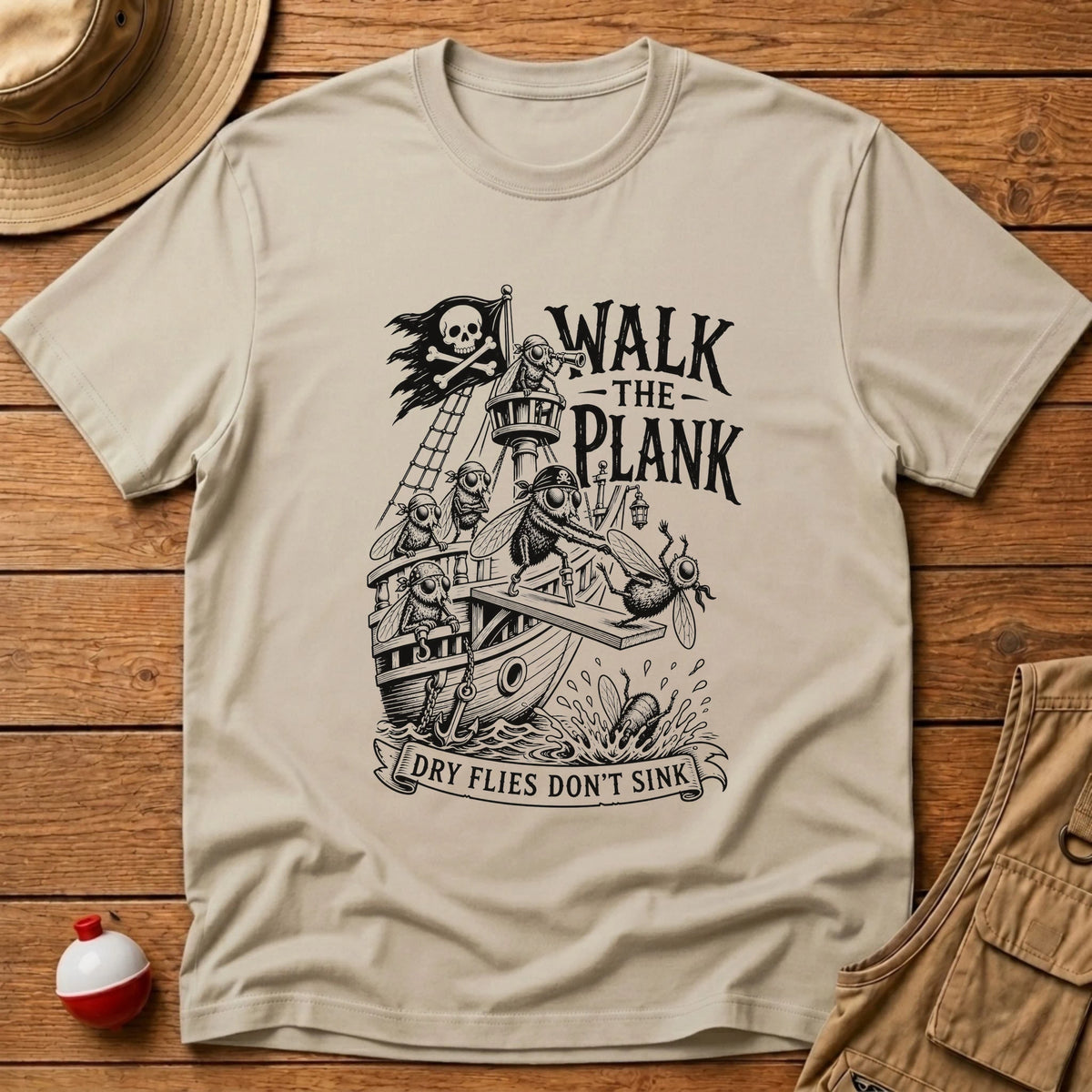 Walk The Plank T-Shirt - Floating Bobber