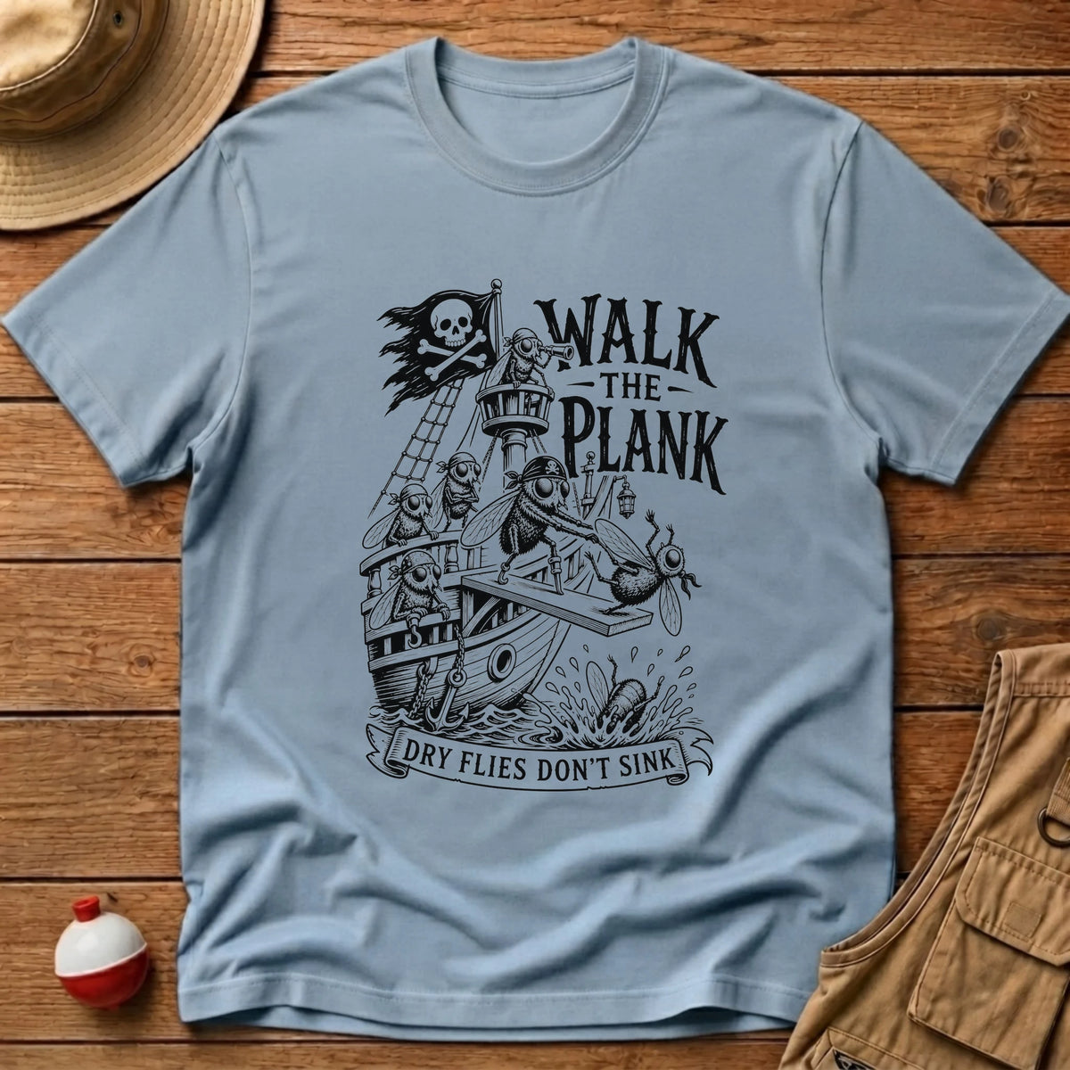 Walk The Plank T-Shirt - Floating Bobber